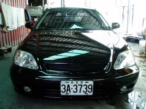 2000年 HONDA 喜美 K8 3D 原廠手排 黑色 照片5